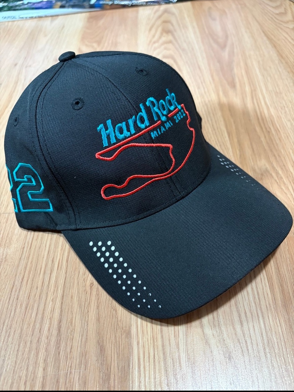 Hard Rock Miami 2022 F1 Racing Hat Cap Black Pink MIA International Autodrone